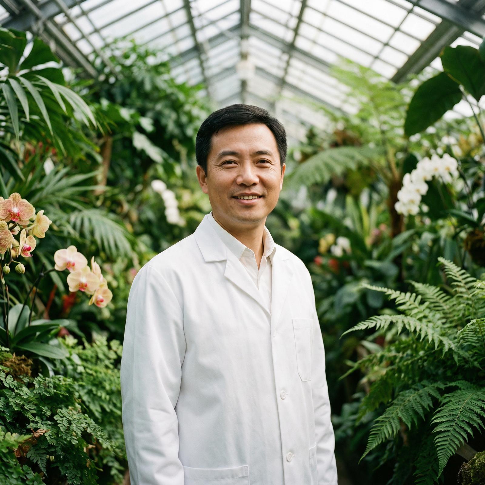 麻豆传媒植物专家陈建华